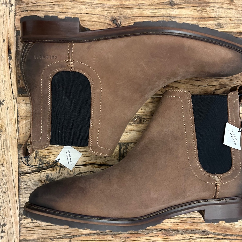 Cole Haan Leather Chelsea Boots